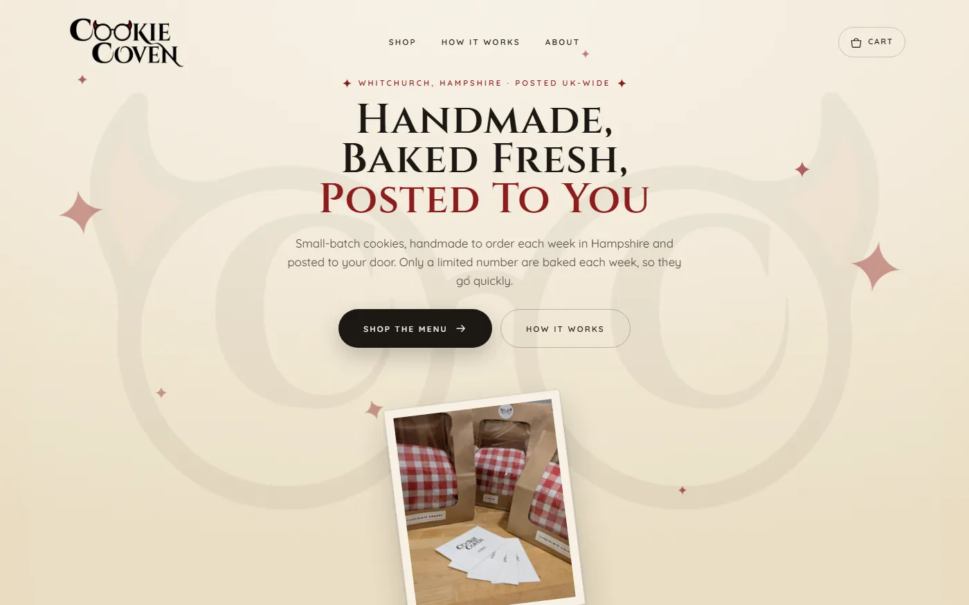 Cookie Coven home page